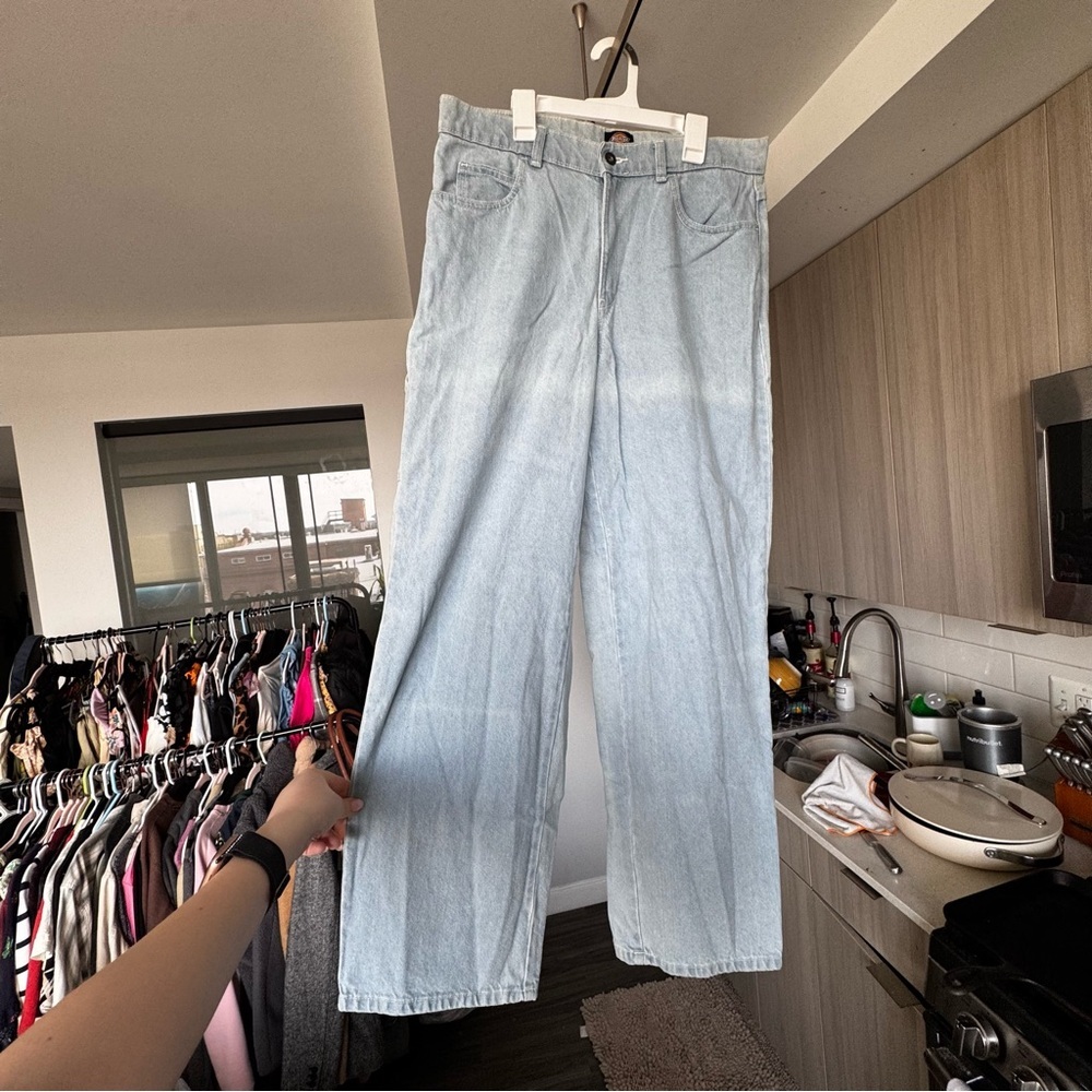 Dickies Herndon Denim Jean Vintage Light Blue 30 R NWOT - Picture 7 of 16
